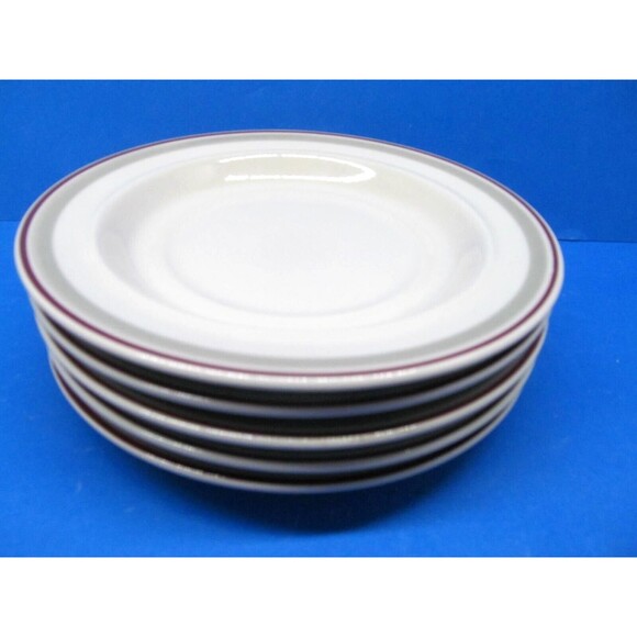 Epoch Essence Stoneware Bolero 6" Saucer Plates  Set Of Five - Picture 7 of 8